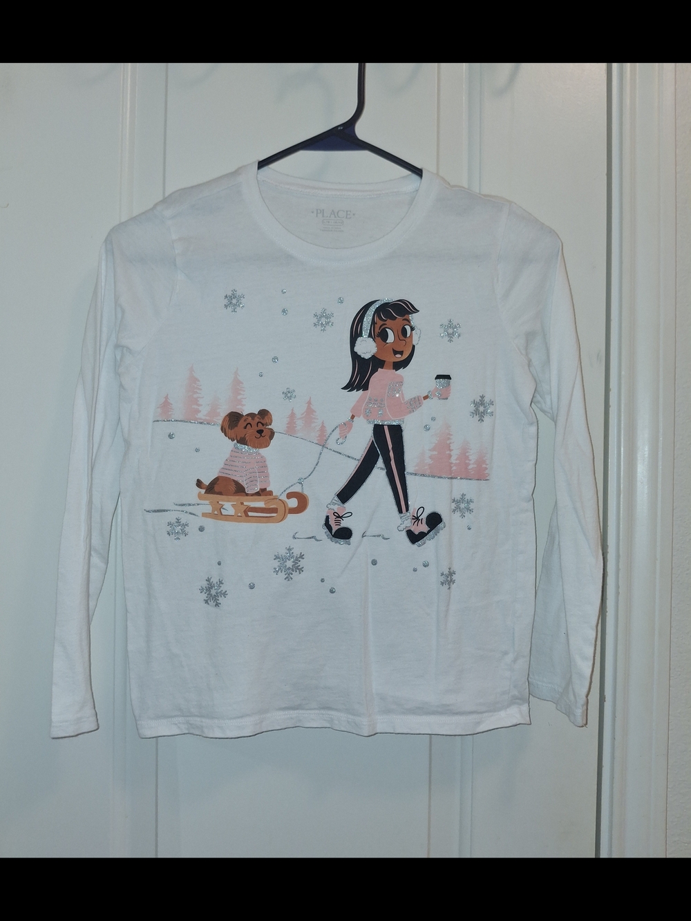 The Children's Place White Long Sleeve Tee